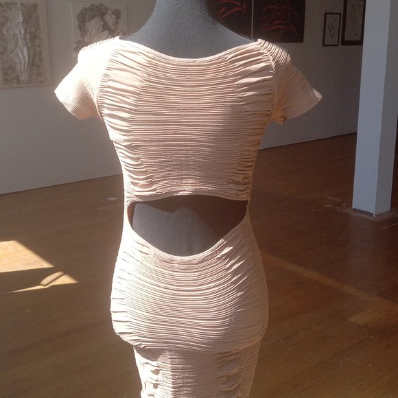 Prime Cut One Size Nylon Cut Out Dress - Picture 6 of 13